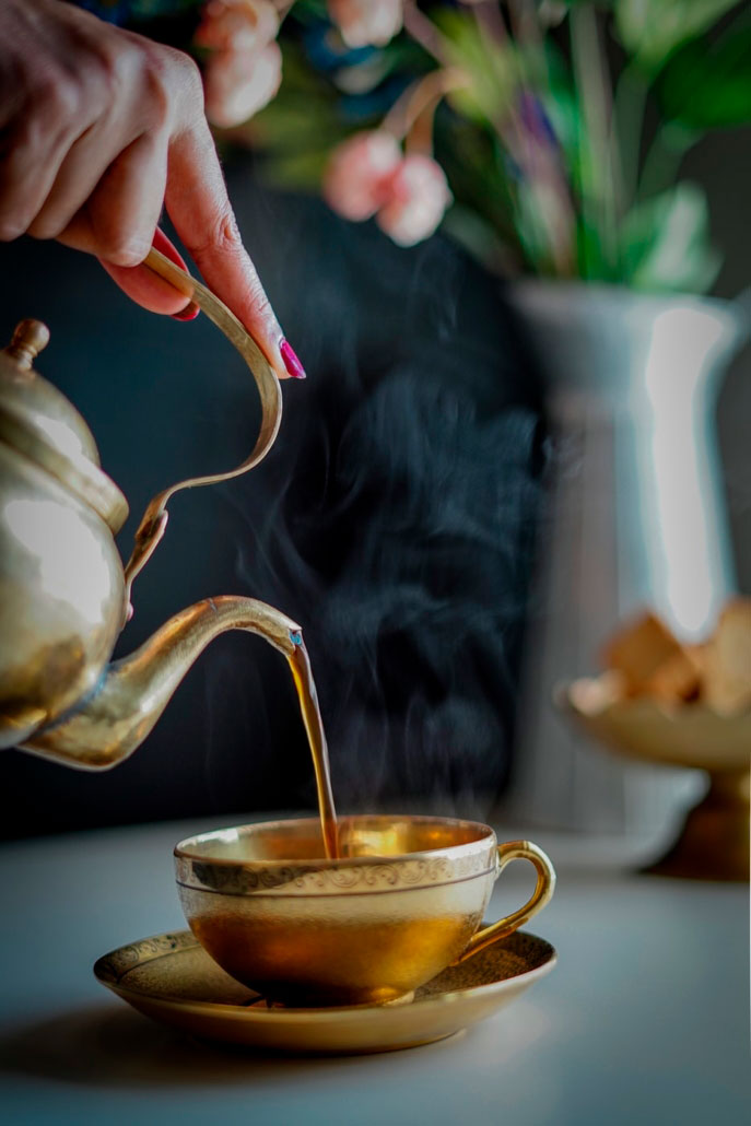 Frente al sentimiento de miedo y de tristeza, una buena taza de té.