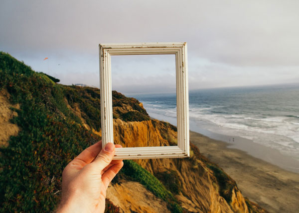 Imagen de un encuadre del mar, para reflejar el trabajo del un proceso con un coach personal.