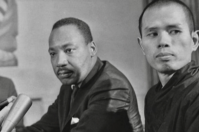 Thich Nhat Hanh y Martin Luther King Jr.