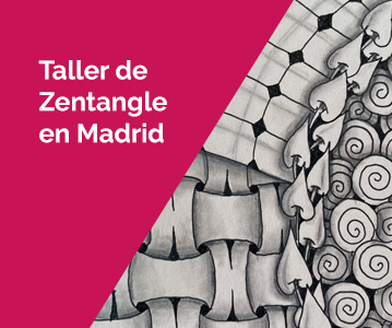 Curso de Zentangle en Alcorcón | Dibujo meditativo y creatividad 9 Taller de Zentangle en Madrid.